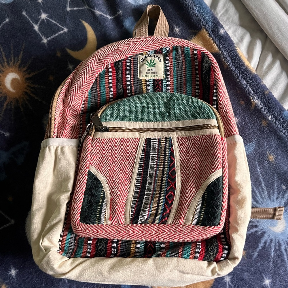 Colorful Patterned Backpack